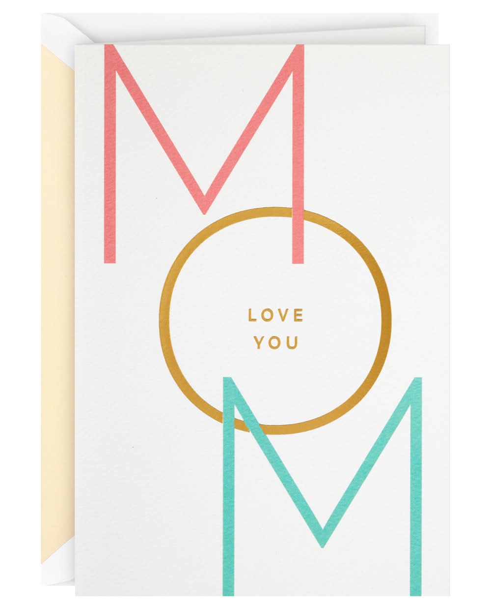 Signature Hallmark Mothers Day Card For Mom From Son or Daughter (love you)