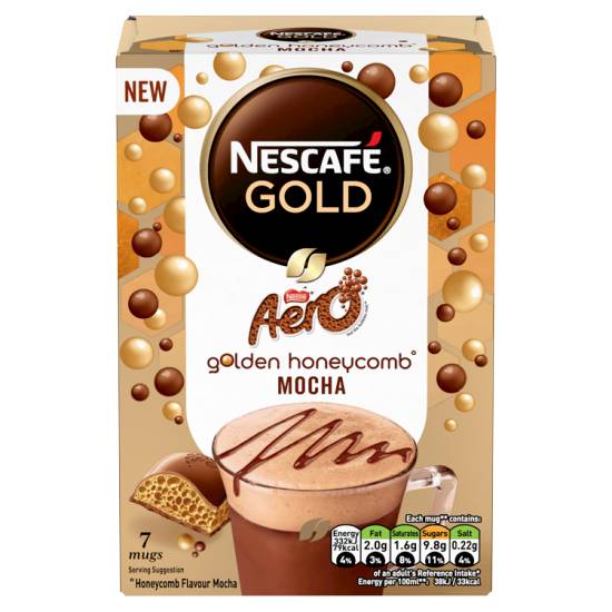 Nescafé Gold Aero Golden Mocha (19 g) (golden honeycomb)