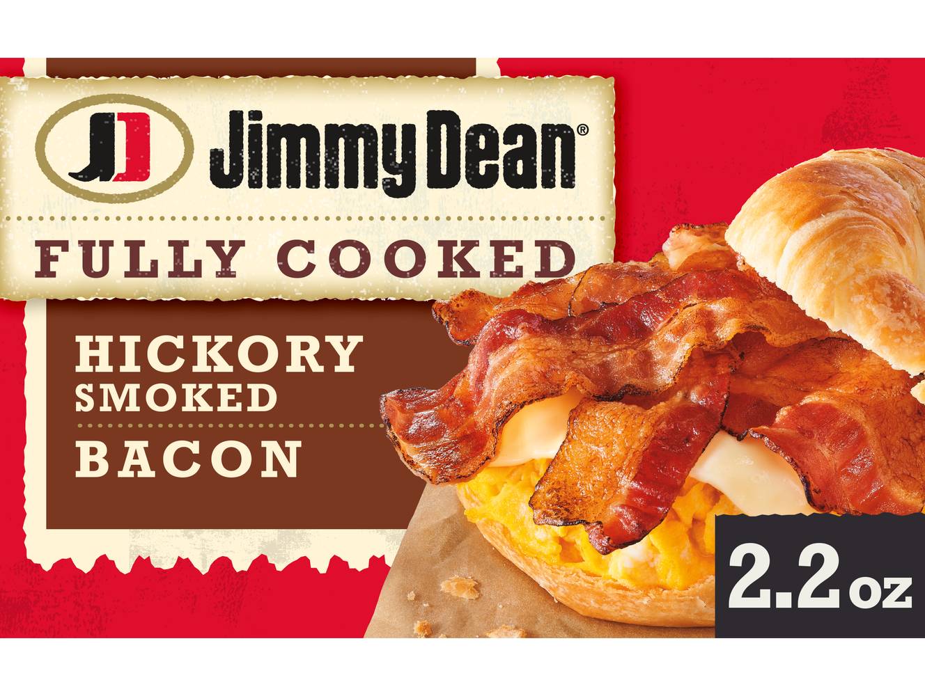 Jimmy Dean Fully Cooked Hickory Smoked Bacon (62.37 g)