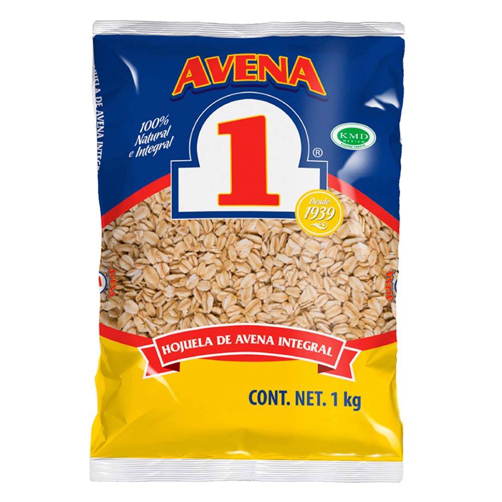 1 Hojuelas de avena integral (bolsa 1 kg)