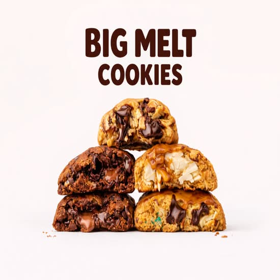 Big Melt Cookies
