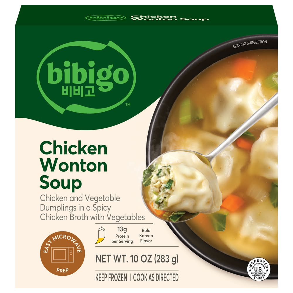 bibigo Chicken Wonton Soup (10 oz)