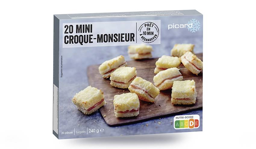 20 mini croque-monsieur