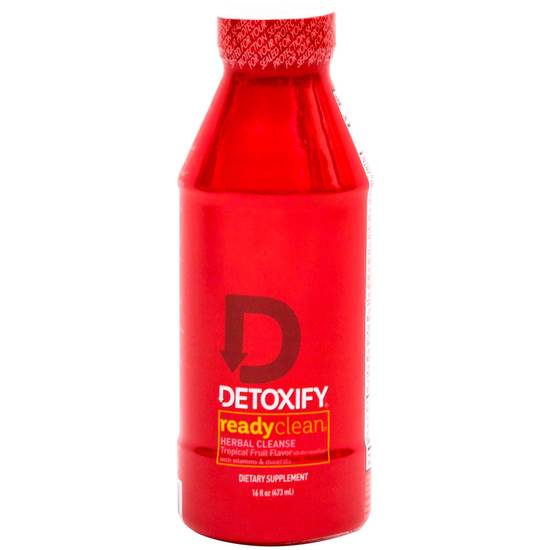 Detoxify Ready Clean Herbal Cleanse Detox Drink (16 fl oz) (tropical fruit)