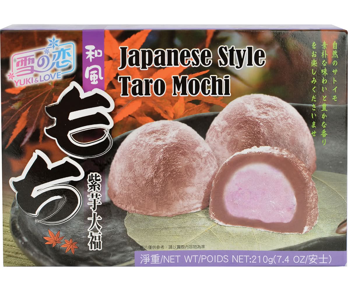 Yuki & Love Japanese Style Mochi Taro (7.4 oz) | Postmates