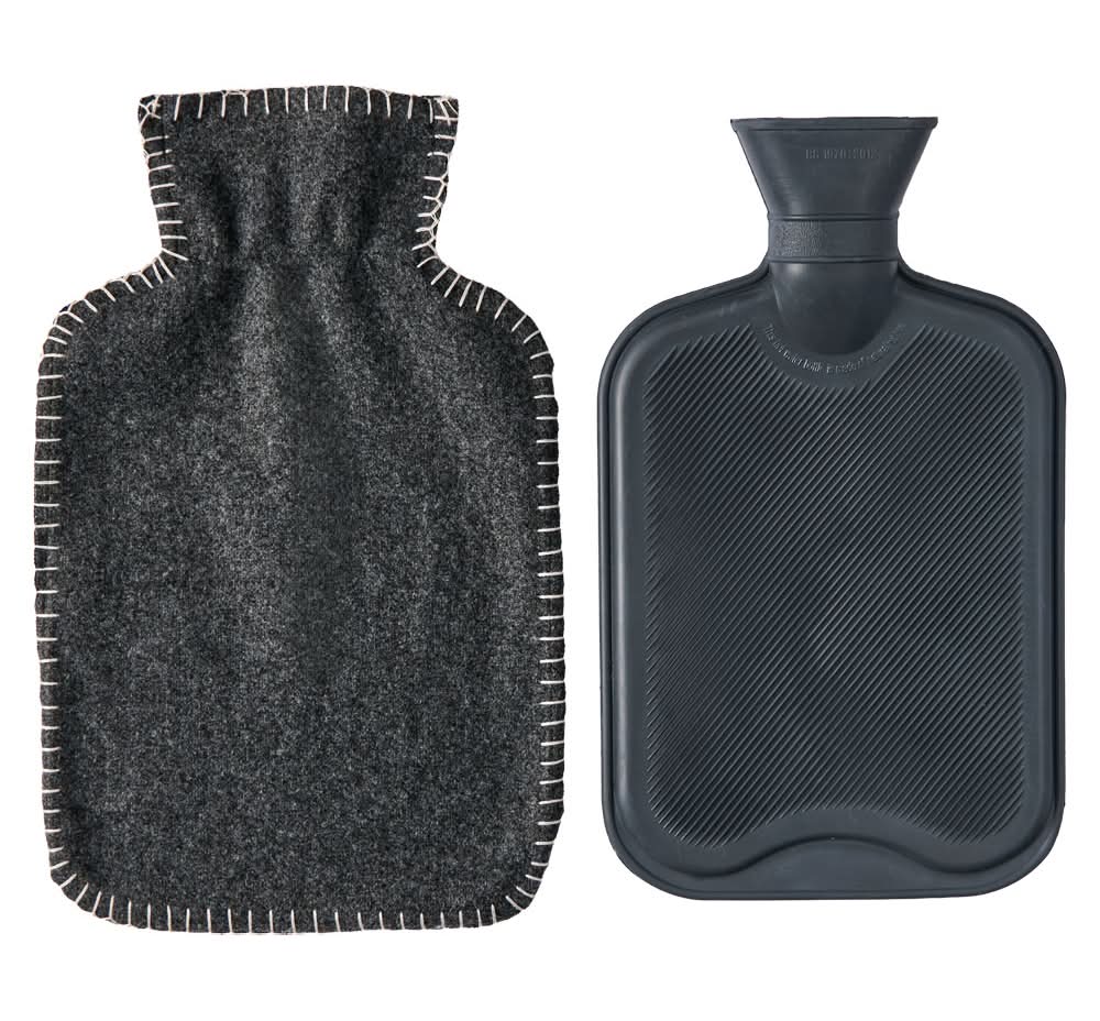 KIRKTON HOUSE Huggable Heating Bag - Gray Whipstitch