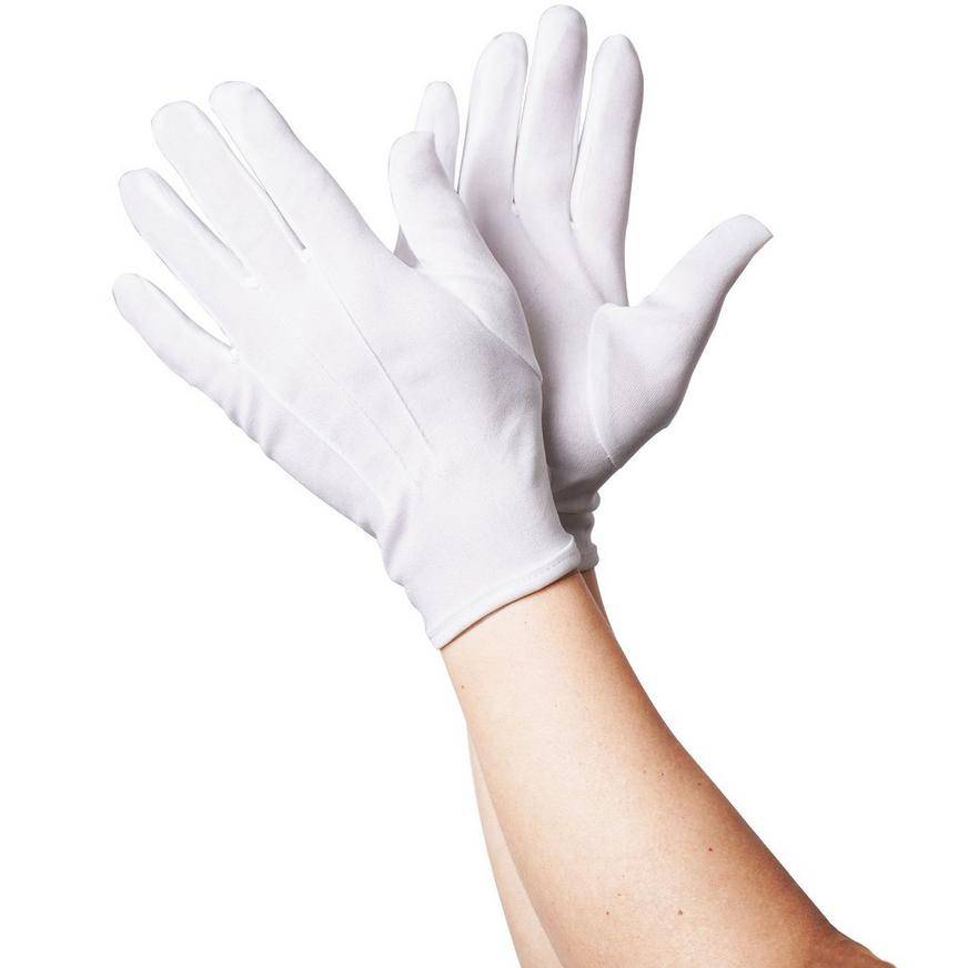 Party City Adult Gloves (white)