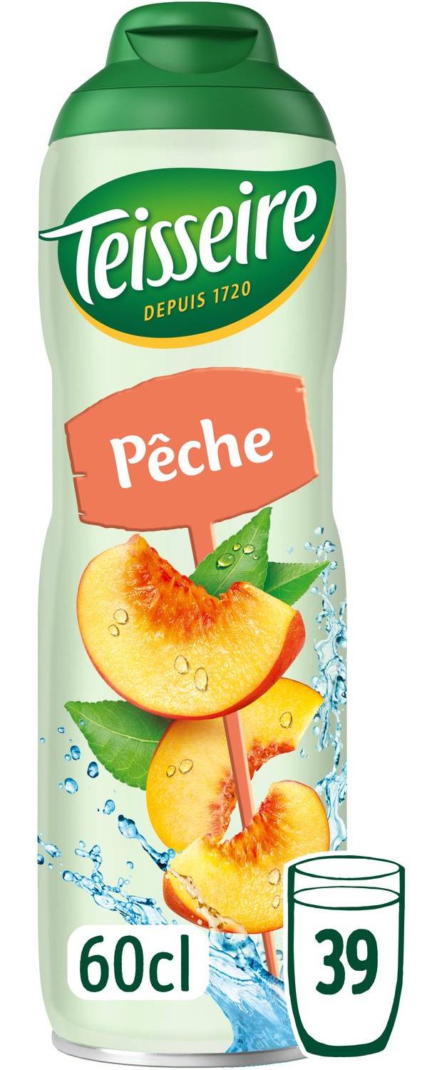 Teisseire - Sirop de iced tea, pêche (600ml)