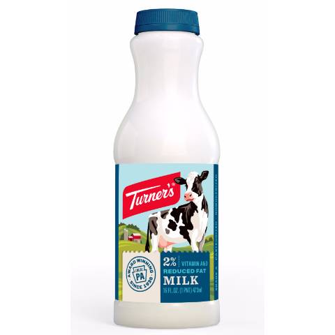 Turner's 2% Milk 1 Pint