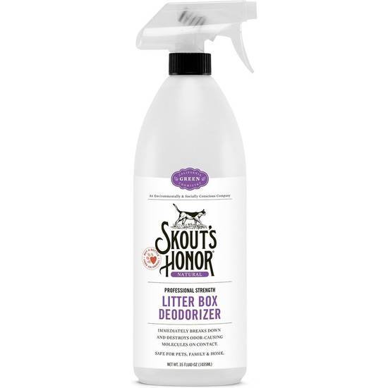 Skout's Honor Professional Strength Litter Box Deodorizer