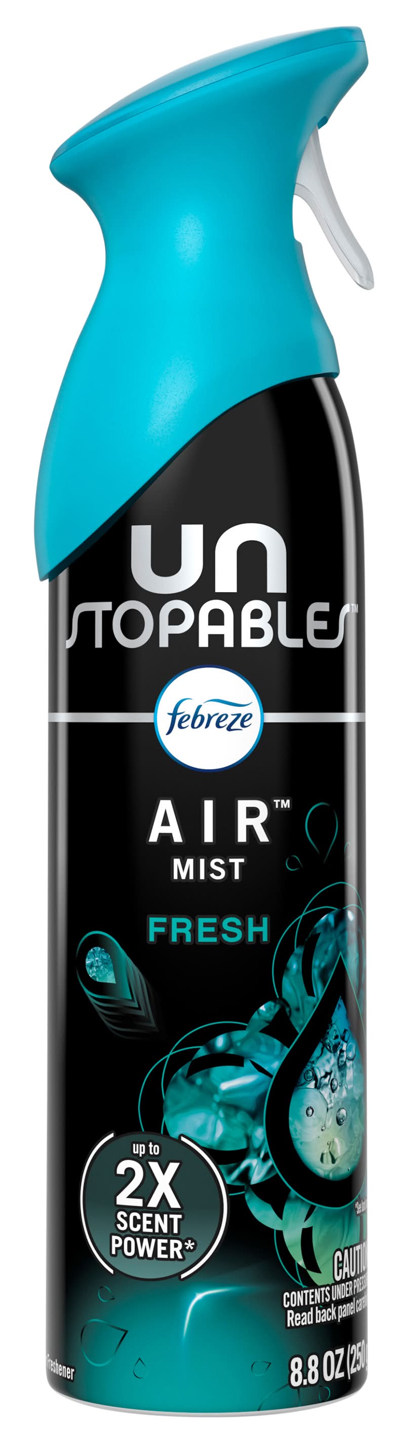 Febreze Air Mist Unstopables Scent Air Freshener, Fresh (8.8 oz)