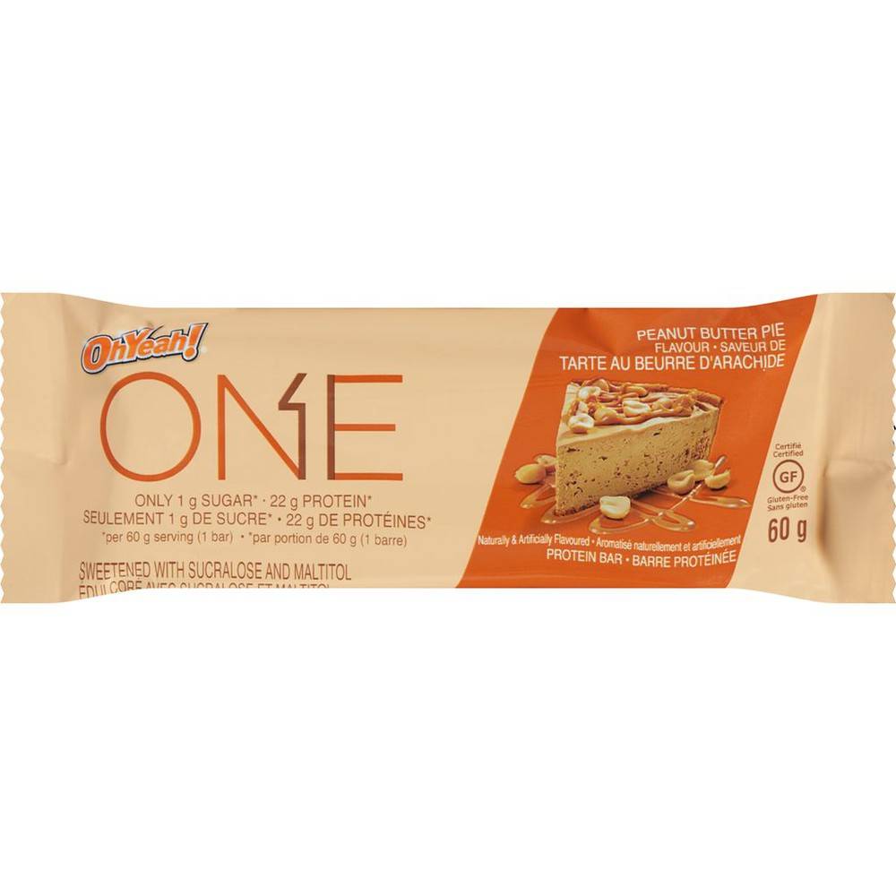 Oh Yeah One Protein Bar, Peanut Butter Pie (60 g)