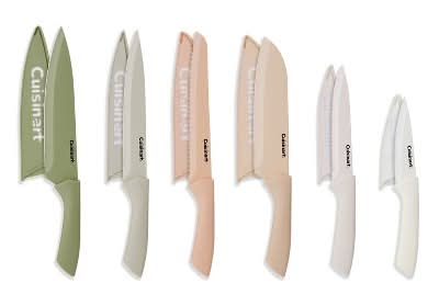 Cuisinart Advantage Ceramic-Coated Color Knife Set (12 ct)