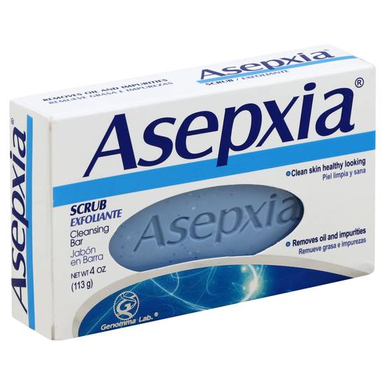 Asepxia Scrub Exfoliante Cleansing Bar Soap