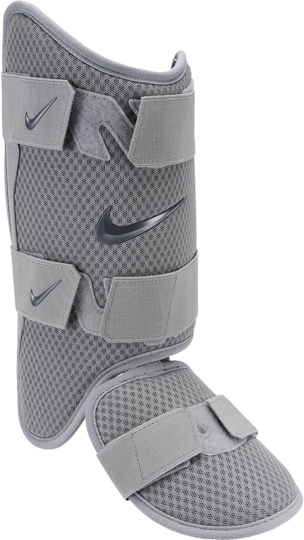 Nike Adult Diamond Batter's Leg Guard (Wolf Grey/Wolf Grey/Anthr, Right-Handed Batter)