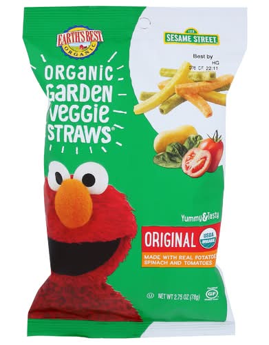 Earth's Best Organic Elmo Garden Veggie Straws