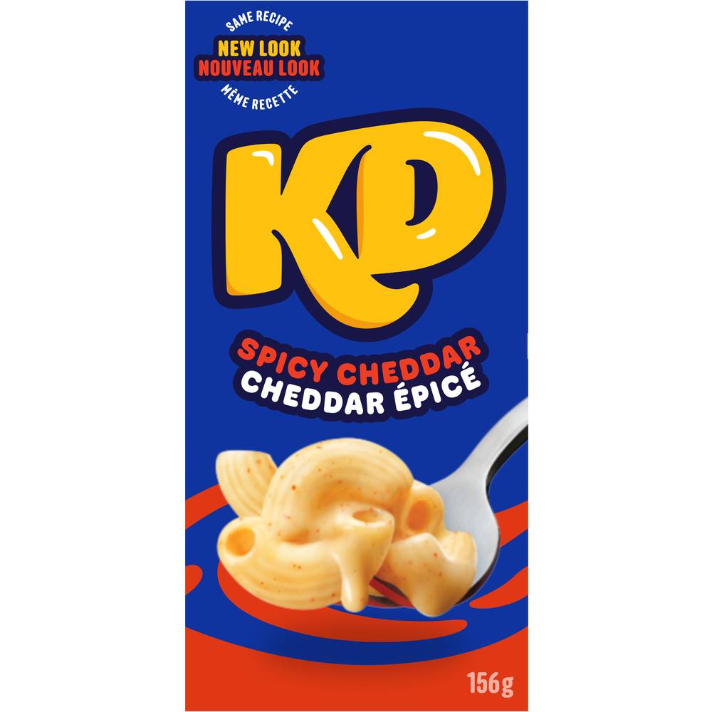 Kraft Dinner Spicy Cheddar Macaroni and Cheese (156 g)