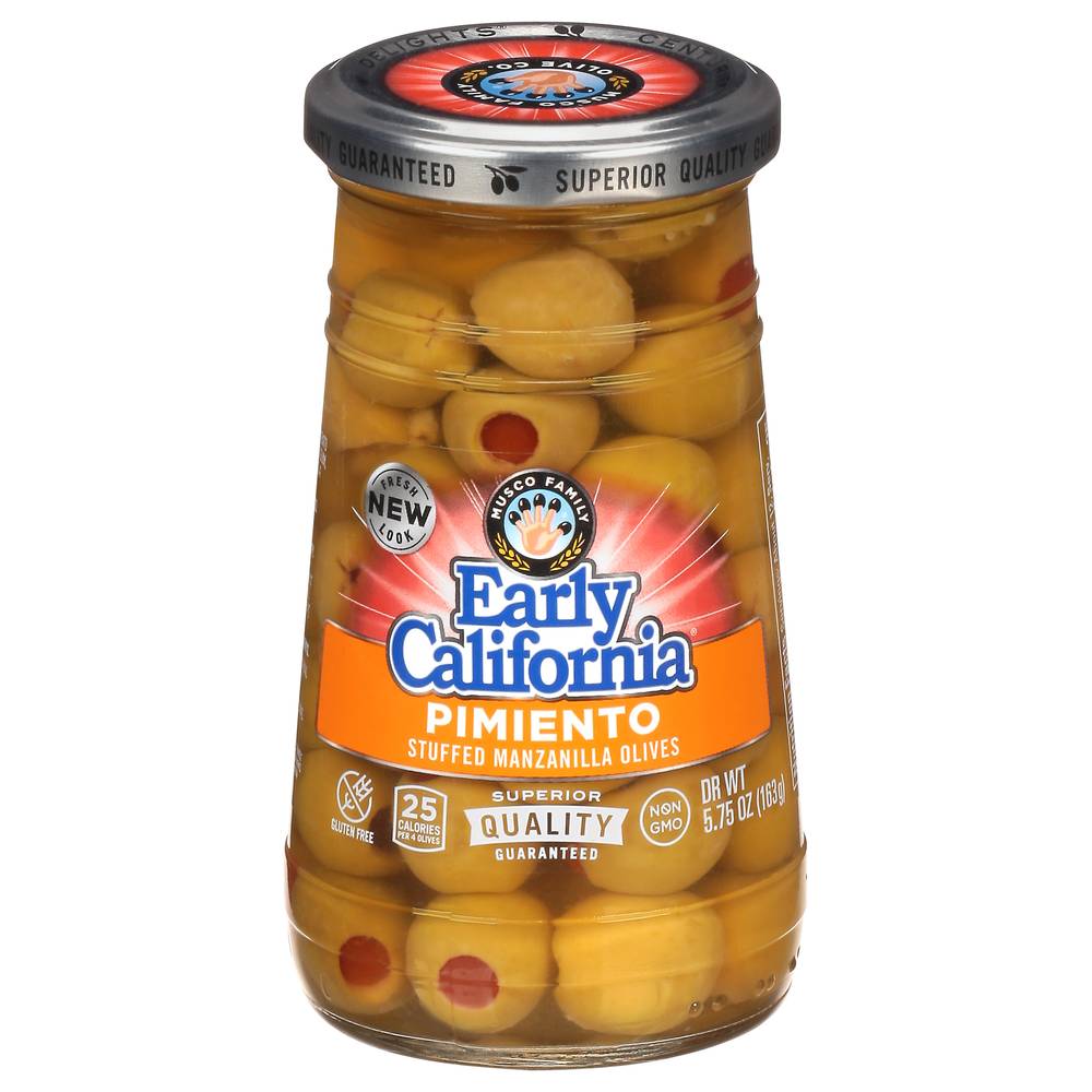 Early California Pimiento Stuffed Manzanilla Olives (5.75 oz)