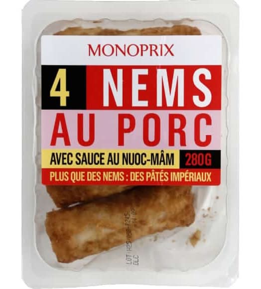 Monoprix - Nems au porc (4)