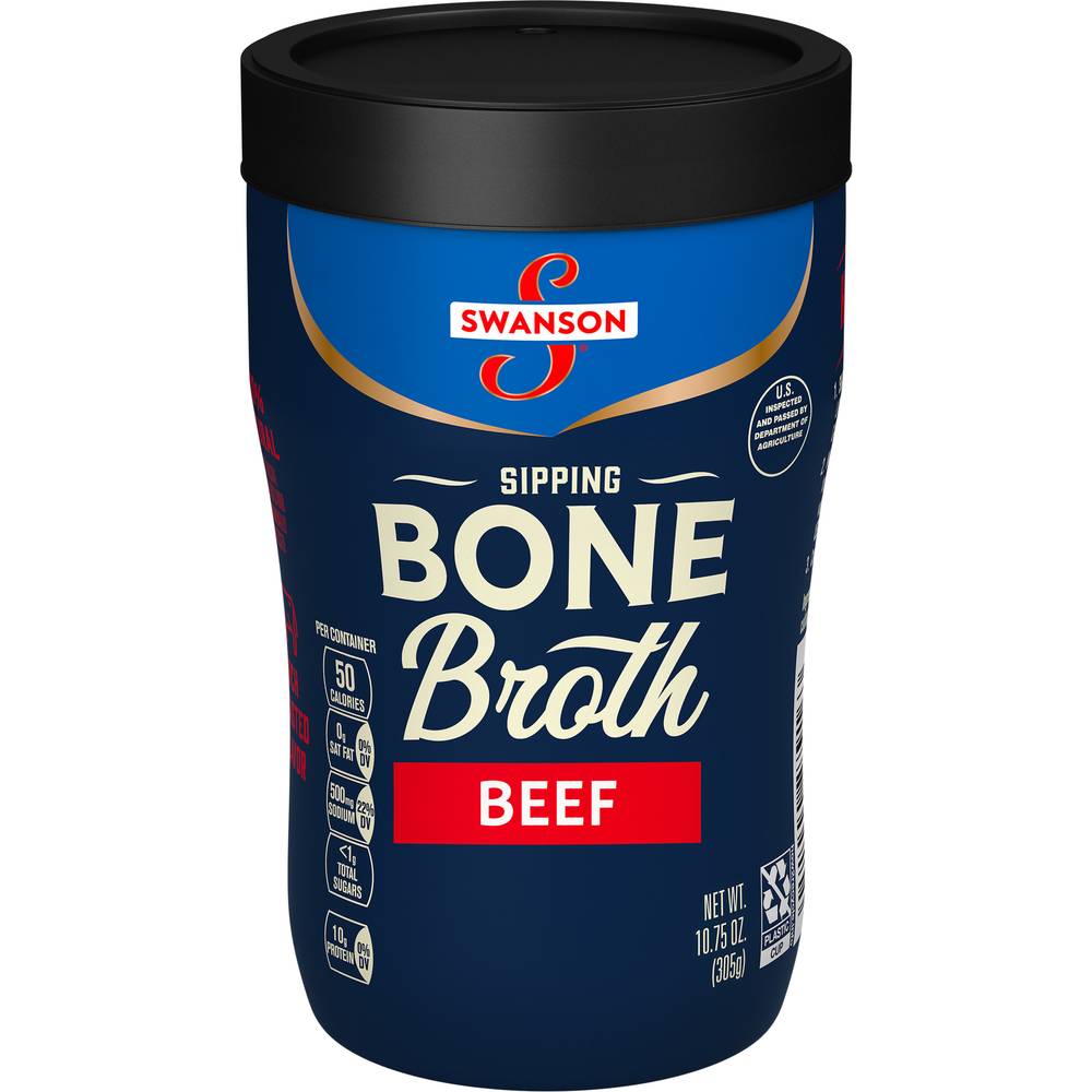 Swanson Sipping Beef Bone Broth (10.8 oz)