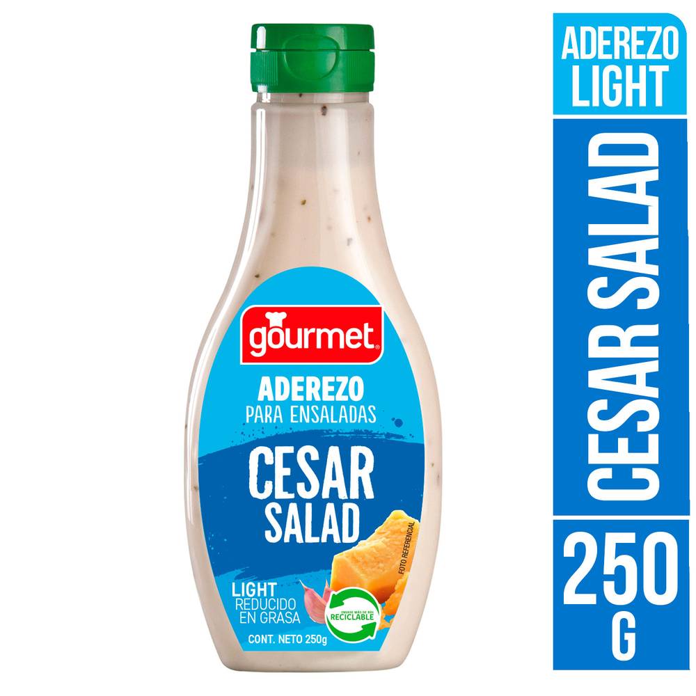 Gourmet aliño light césar salad (botella 250 g)