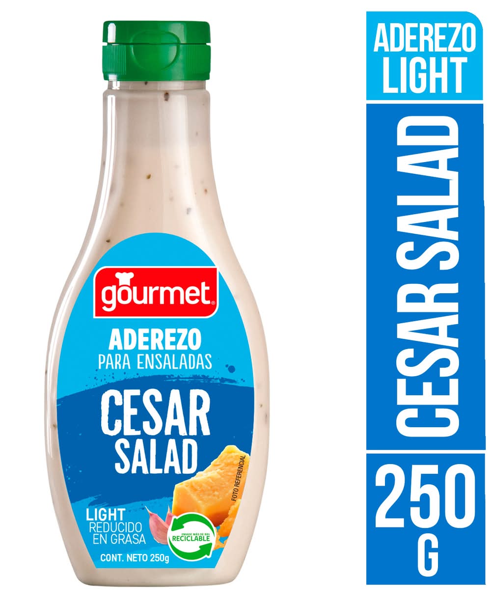 Gourmet · Aliño para ensaladas cesar light (250 g)