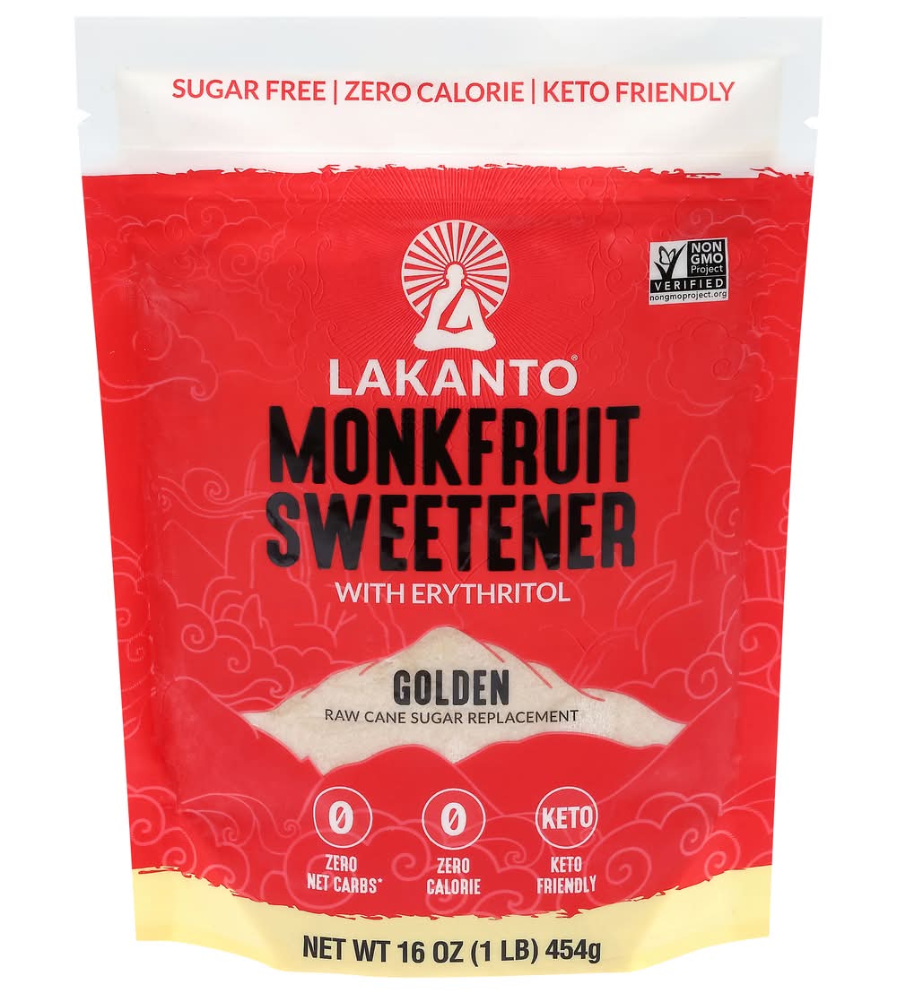 Lakanto Golden Monkfruit Sweetener (16 oz)