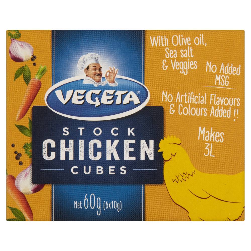 Vegeta Chicken Stock Cubes (60g, 6 pack)