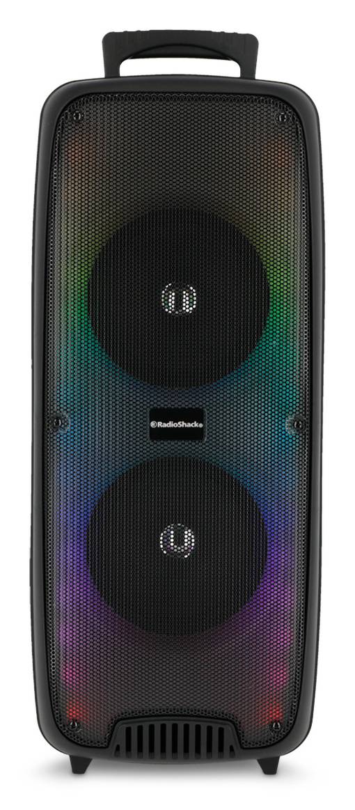 RadioShack · Bafle rs con luz tipo flama, 6"