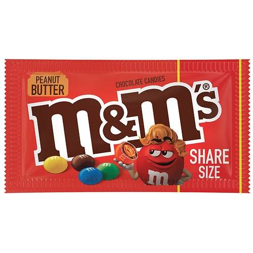 M&M's Peanut Butter Chocolate Candy Peanut Butter - 2.83 oz