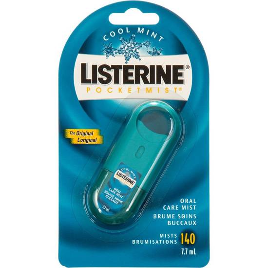 Listerine pocketmist brume soins buccaux (7 ml, cool mint) - pocketmist, cool mint (7.70 ml)