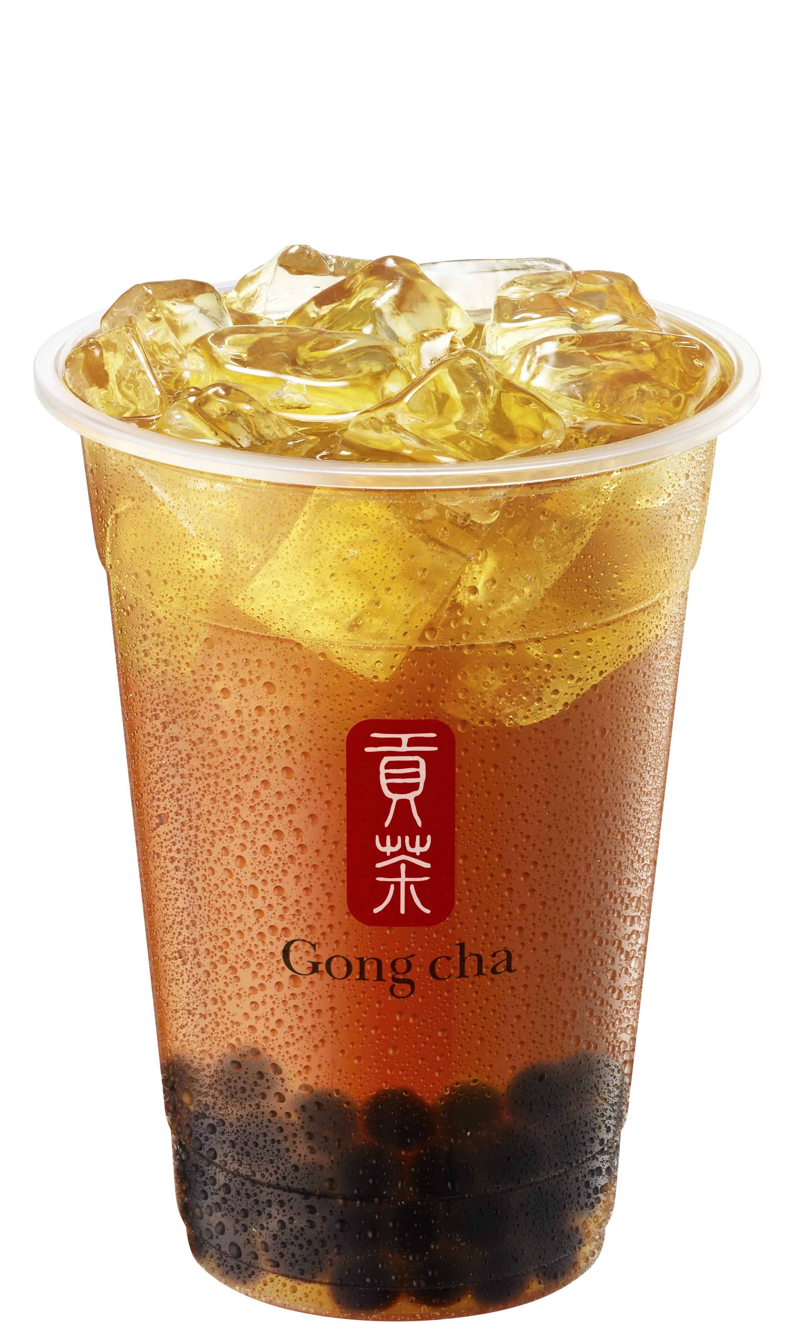 Peach Oolong Tea with Pearl