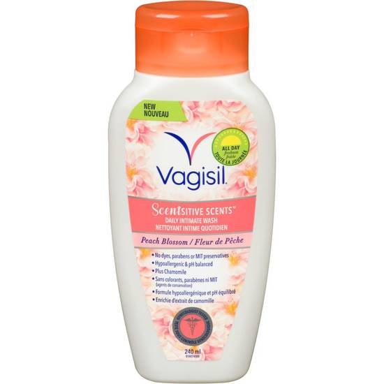 Vagisil Scentsitive Scents Daily Intimate Wash Peach Blossom (240 ml)