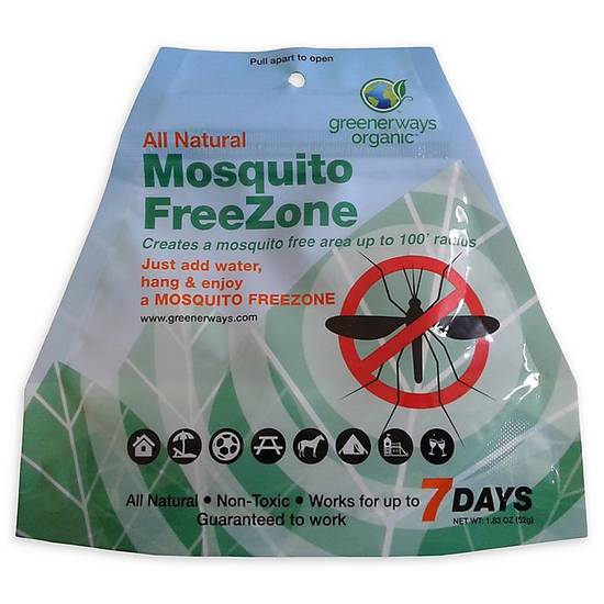 Greenerways Organic™ Mosquito Free Zone 1.83 oz. Mosquito Repellant