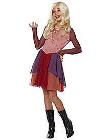 Girls Sarah Sanderson Dress Costume - Hocus Pocus (Child Large)