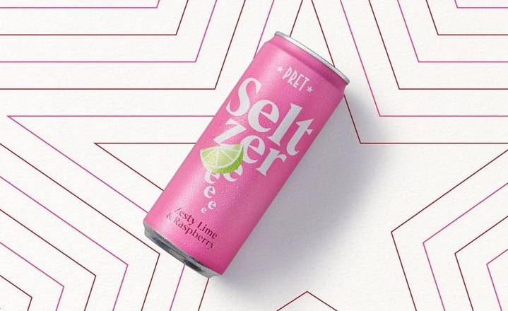 Lime & Raspberry Seltzer