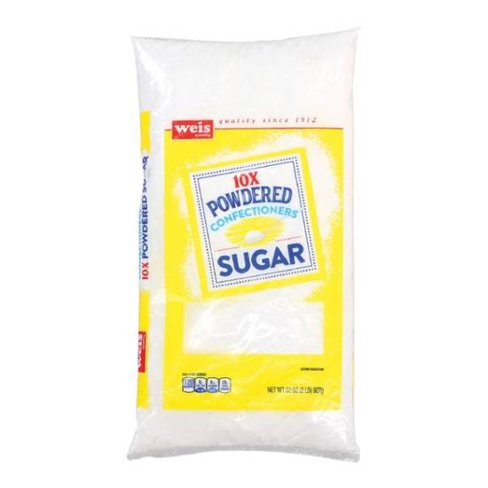 Weis Quality Sugar Confectioners Sugar - 10-X Powdered