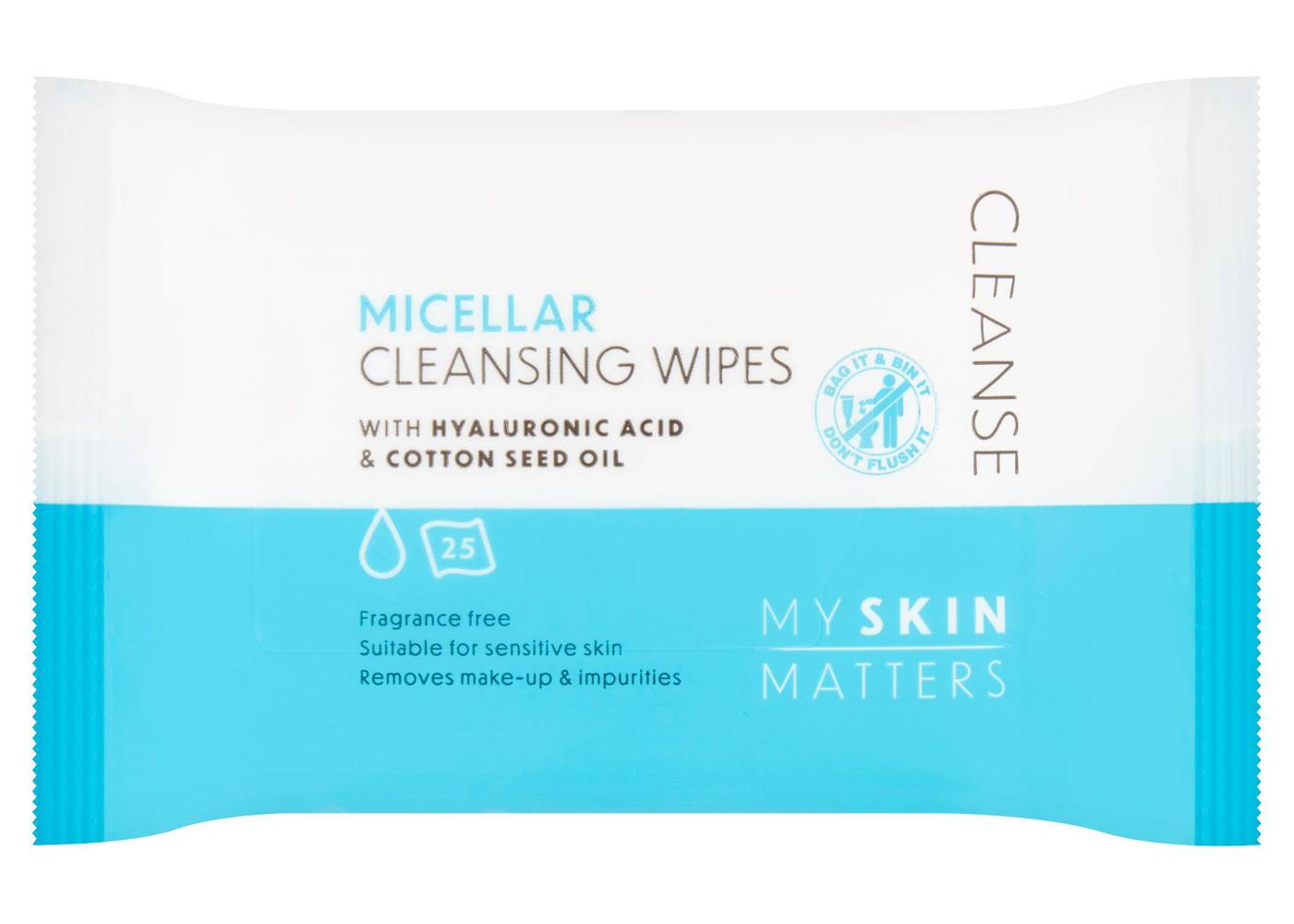 My Skin Matters Micellar Cleansing Wipes (25 ct)