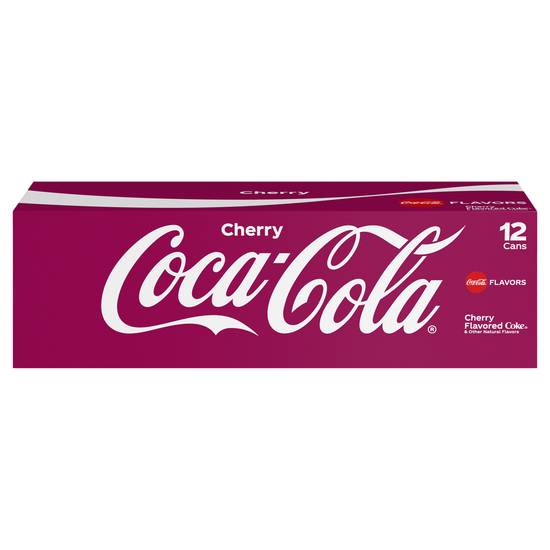Coca-Cola Cherry Soda (12 ct, 12 fl oz)