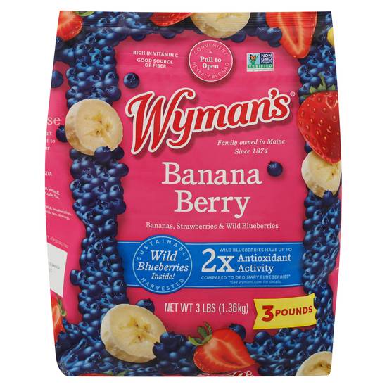 Wyman's Banana Berry