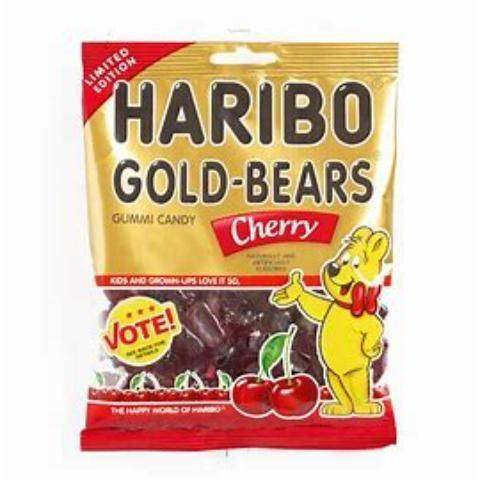 Haribo Goldbears Cherry Gummi Candy (12x 4oz bags)