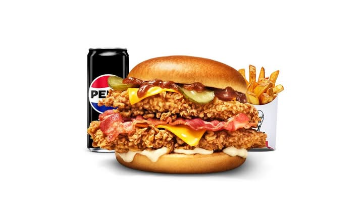 Menú  La Kentucky BBQ  Doble