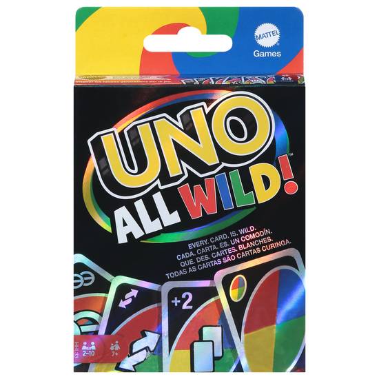 Mat Uno All Wild Card Game (1 ea)