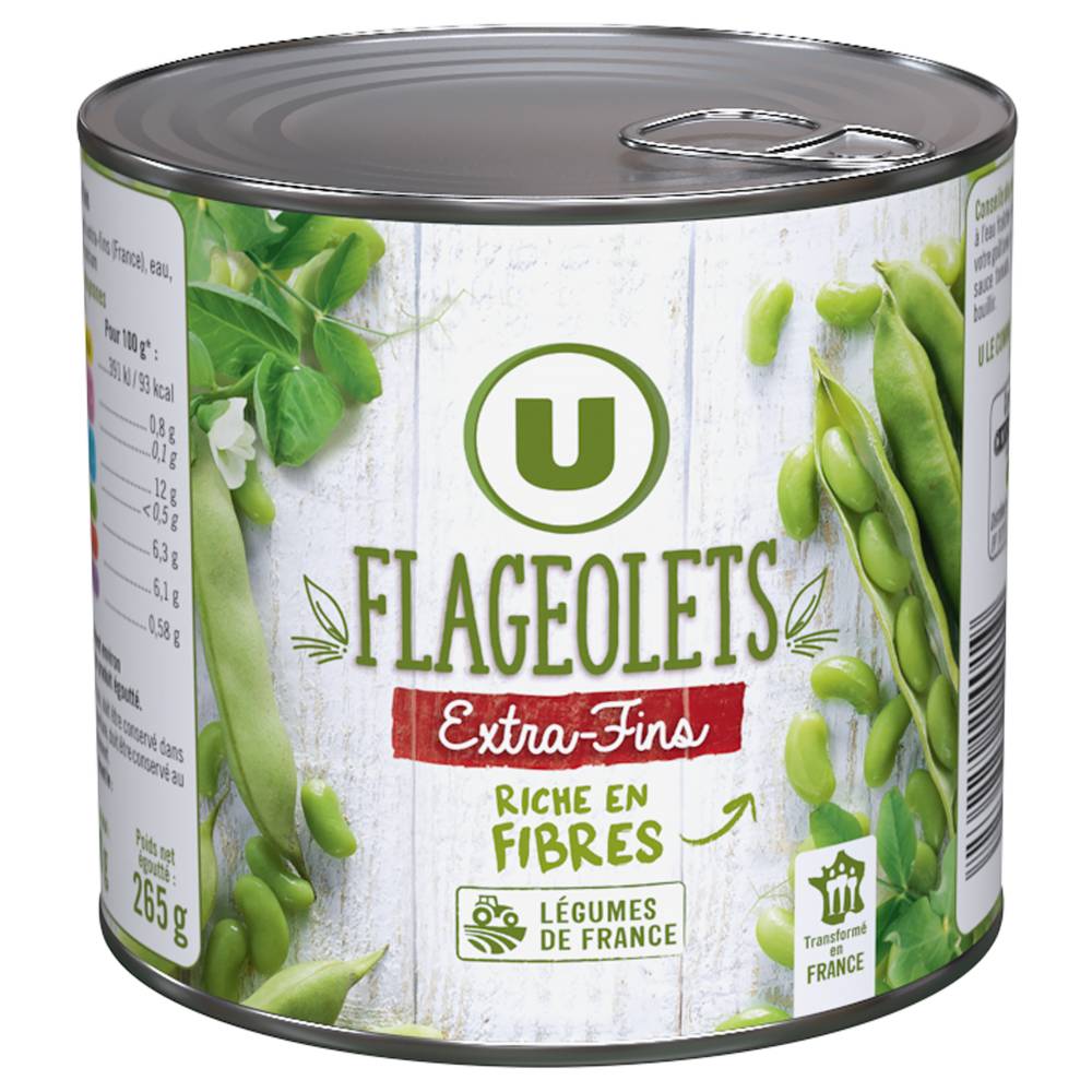 U - Flageolets verts extra-fins