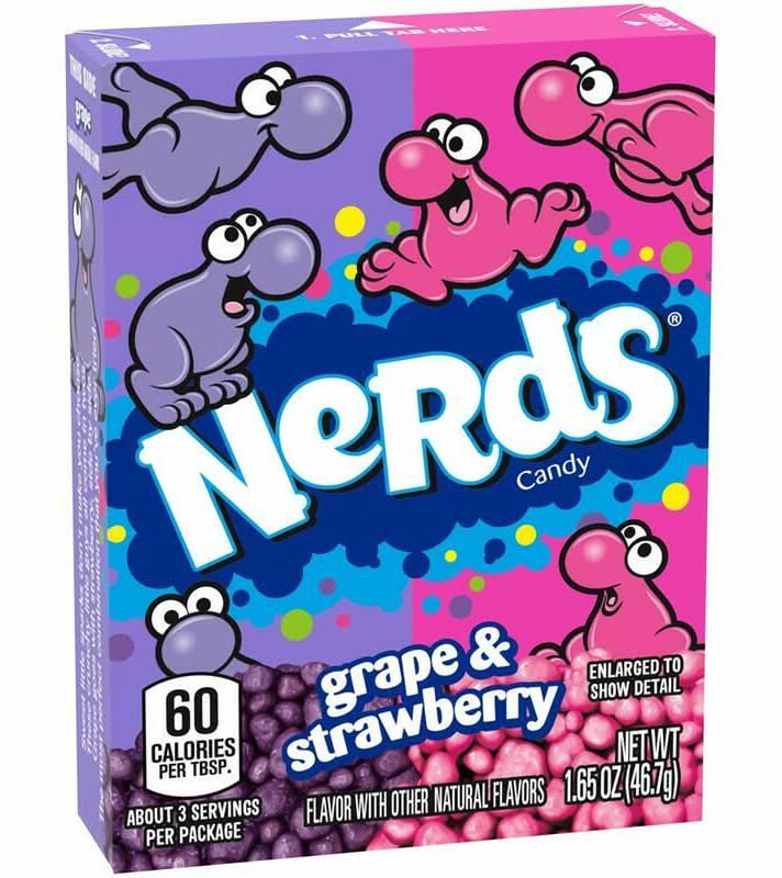 Wonka Nerds Strawberry Grape 1.65oz