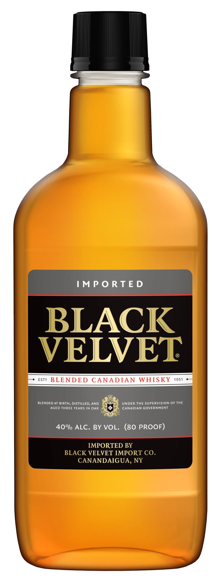 Black Velvet Blended Canadian Whisky (750 ml)