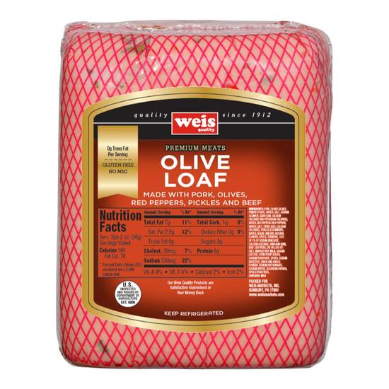 Weis Quality Loaf Olive