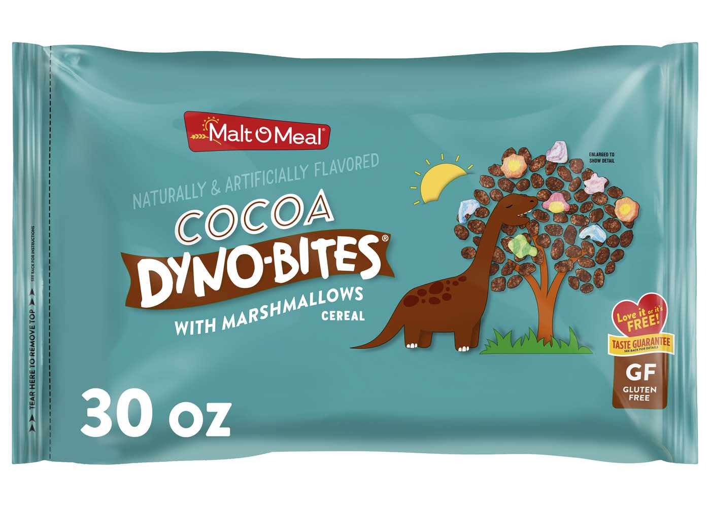 Malt-O-Meal Super Marshmallows Cereal, Cocoa Dyno-Bites (30 oz)