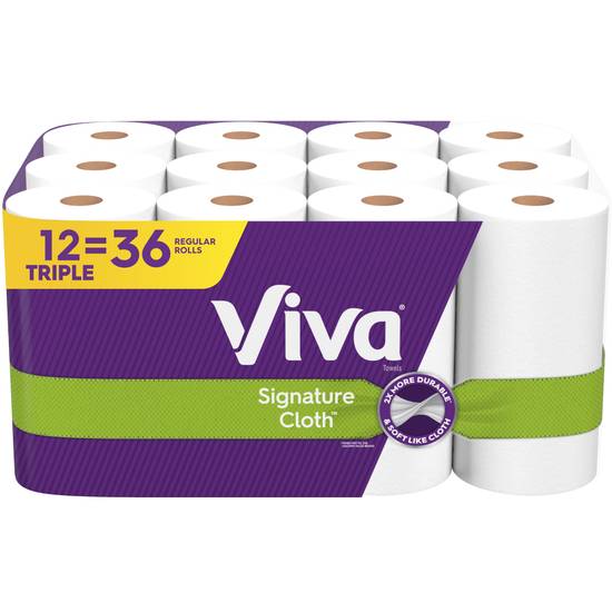 Viva Signature Cloth Paper Towels (triple/white)