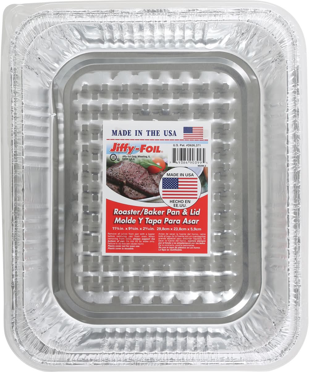 Jiffy-Foil Roaster/Baker Pan & Lid